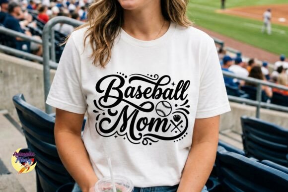 Baseball Mom SVG Baseball Lover SVG