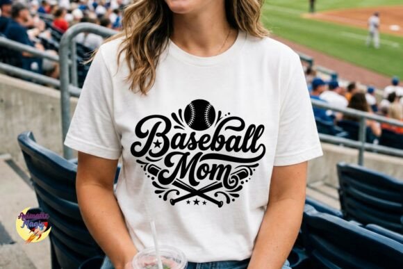 Baseball Mom SVG Sports Mom Shirt Desi