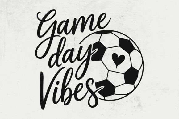 Game Day Vibes Soccer SVG