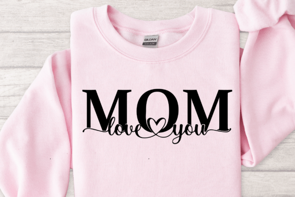 Mom SVG, Mom Split Name Frame Svg