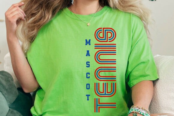 Tennis Team Mascot SVG Review