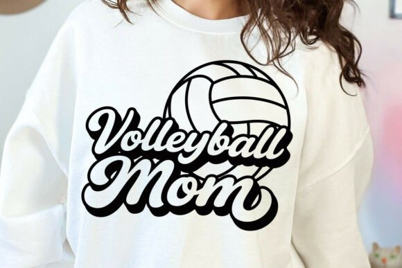 Volleyball Mom SVG, Volleyball Game Day